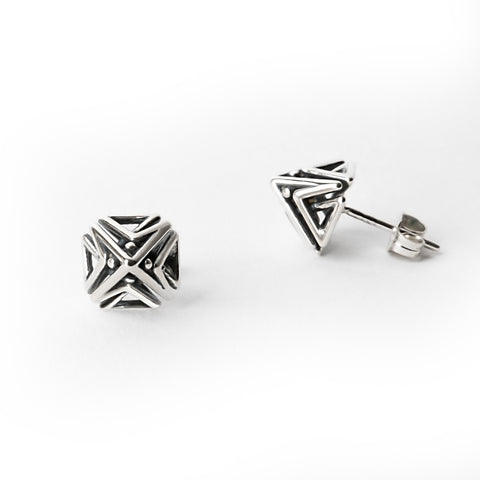 DOXOS - Earrings - Sterling Silver